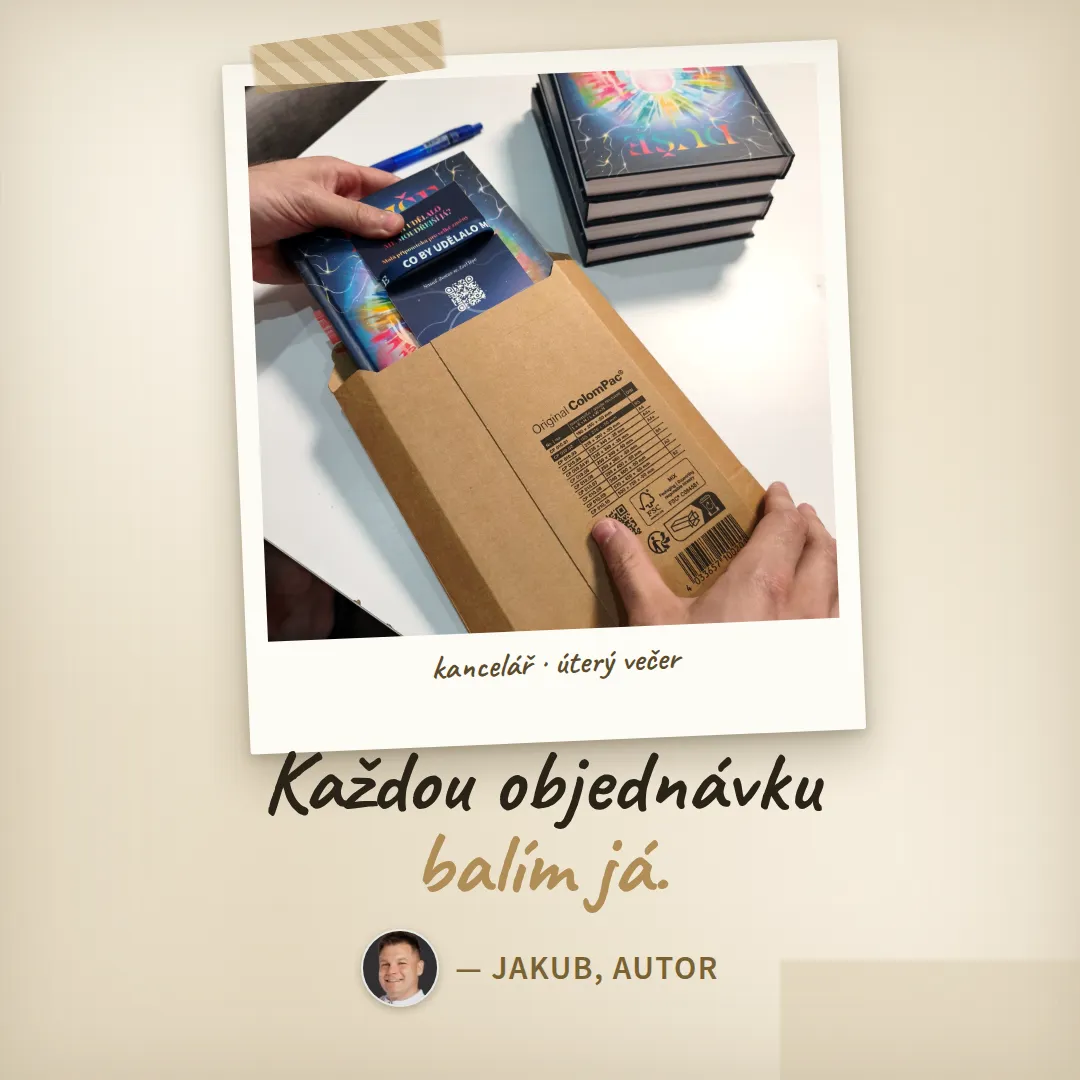 Každou objednávku balím já.